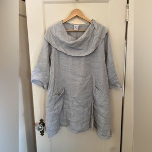 Match Point USA linen tunic